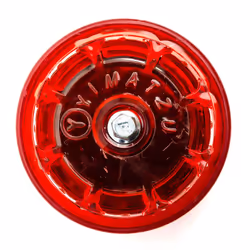 42mm Pitbike Air Filter Red Performance Mushroom Straight Neck With Cover
