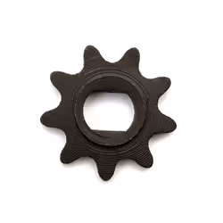 Electric Scooter Motor 9 Tooth 6mm Sprocket Fits Oval 10mm Shaft Motor Spindle
