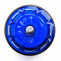 38mm Pitbike Air Filter Blue Performance Mushroom Straight Neck With Cover