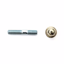 Exhaust Studs Set With Nuts M4 Pit Dirt Bike Pitbike 110 125 140 160cc