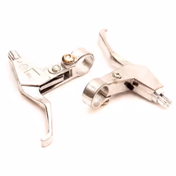 Mini Moto Brake Lever Set Cable Disc Brake Alloy Silver Bike Race Dirtbike 47 49cc