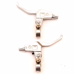 Mini Moto Brake Lever Set Cable Disc Brake Alloy Silver Bike Race Dirtbike 47 49cc