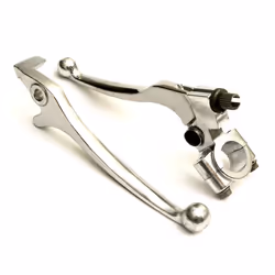Brake Clutch Lever Set Silver Hydraulic Dirtbikes Pitbikes 110cc 125cc 140cc