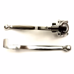 Brake Clutch Lever Set Silver Hydraulic Dirtbikes Pitbikes 110cc 125cc 140cc
