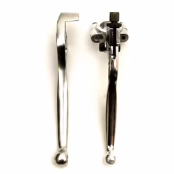 Brake Clutch Lever Set Silver Hydraulic Dirtbikes Pitbikes 110cc 125cc 140cc