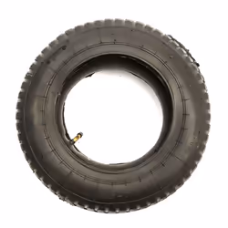 3.50-8 Tyre & Inner Tube Bent Valve 4 Ply 14 Inch Tire Wheelbarrow Barrow Cart