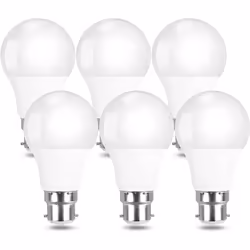 LED Light Bulbs GLS Globe Bulb B22 / BC Bayonet Cap Warm White 2700K - 6