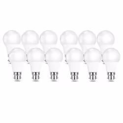 LED Light Bulbs GLS Globe Bulb B22 / BC Bayonet Cap Warm White 2700K - 12