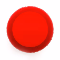 44mm Pitbike Air Filter Red Performance High flow Double Foam Straight Neck