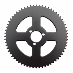 Mini Moto 64T Tooth Black Chain Sprocket 49cc 8mm T8F Minimoto Racing Bike