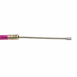 Pit Dirt Bike 34.5" Twist THROTTLE CABLE Pink Bent Neck 50cc 90cc 110cc Pitbike