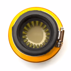 Replacement Spare Air Filter Cover Metal 44mm Gold Dirt / Pit Bikes