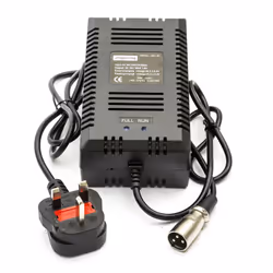 Electric Scooter Battery Charger Lead Acid 36v 1.6A Male Plug Fits Zipper S7