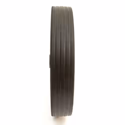 Heavy Duty 11 Inch Wheel Solid Rubber Tyre Puncture Proof 1/2" Bore Wheelbarrow