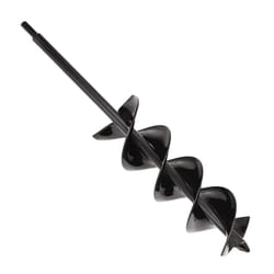 Planting Earth Auger Metal Drill Bit Garden Bulb Hole Digger 40 x 8cm