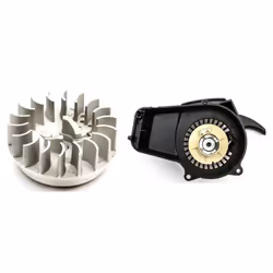 Mini Moto Pullstart Flywheel Metal Cog 49cc 47cc Minimoto Quad Dirt Race Bike