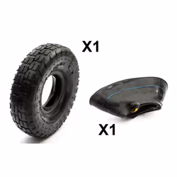 Petrolscooter Knobbly Tyre & Innertube Size 4.10, 3.50-4, 410x4, 350x4