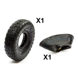 Petrolscooter Knobbly Tyre & Innertube Size 4.10, 3.50-4, 410x4, 350x4