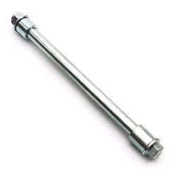 Pitbike Dirtbike SDG Rear Wheel Axle + Spacer 15mm 240mm 110cc 125cc 140cc 160cc
