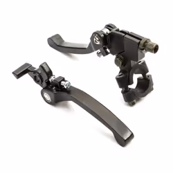 Pitbike Dirtbike Black Snap Back Brake & Clutch Lever 110cc 125cc 140cc 160cc