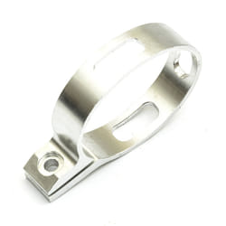 Pit Dirt Bike Alloy OVAL EXHAUST BRACKET Clamp 110cc 125cc 140cc 87mm Diameter