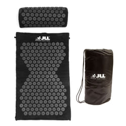 Acupressure Mat Pillow Set & Travel Bag Massage Muscle Black