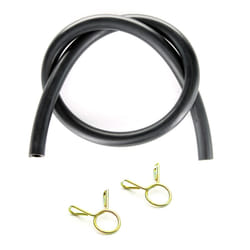 Petrol Fuel Pipe 20cm Mini Midi Quad Moto Dirt Bike Hose Clips Minimoto Dirtbike