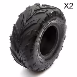 2 x Quadbike ATV Tyre 4 Ply 145/70-6 145x70-6 Kazuma Meerkat 50cc 70cc