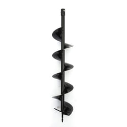 Earth Auger Metal Drill Bit 150mm Diameter 800mm Length Petrol Fence Post Plant Tree Borer Driller Digger