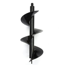 Earth Auger Metal Drill Bit 300mm Diameter 800mm Length Petrol Fence Post Plant Tree Borer Driller Digger