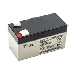 Yucel / Yuasa Y1.2-12 Sealed Lead Acid Battery 12v 1.2ah Burglar Alarm