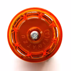 48mm Pitbike Air Filter Orange Performance Mushroom Angled Neck With Cover