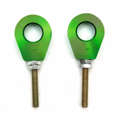 Pitbike Green Alloy CNC 12mm Chain Tensioners Adjusters 50cc 110cc 125cc 140cc