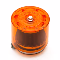 42mm Pitbike Air Filter Orange Performance Mushroom Straight Neck With Cover