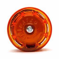 42mm Pitbike Air Filter Orange Performance Mushroom Straight Neck With Cover