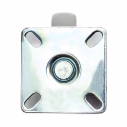 50mm Steel Braked Unbraked Swivel Castors 100KG - 2 UnBraked