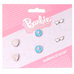 Barbie Set Of Three Classic Stud Earrings