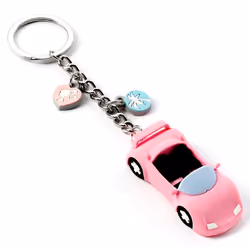 Barbie Car 3D Keyring Official Licensed Product