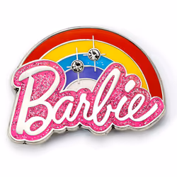Barbie Rainbow Pin Badge Official Licensed Product