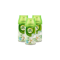 3x Airwick Freshmatic Max Automatic Spray Refills White Flowers 250ml