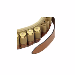 Guardian Heritage Shotgun Cartridge Belt 12g or 20g - 25 Carts Canvas Leather - 20 Gauge