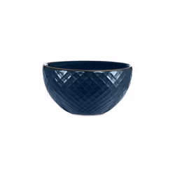 Tower Kitchen Retro Empire Midnight Blue 16 Piece Dinnerware Plate Mug Bowl Set