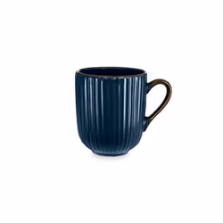 Tower Kitchen Retro Empire Midnight Blue 16 Piece Dinnerware Plate Mug Bowl Set