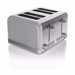 Swan Retro - Digital 20L Microwave, 1.5L JUG Kettle & 4 Slice Toaster