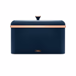 TOWER Cavaletto MIDNIGHT BLUE kettle, 2 slice toaster, bread bin and set of 3 cannisters