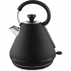 Black Pyramid Kettle 1.7L 3kW Tower Sera Rapid Boil Filter Smoked Black Trim