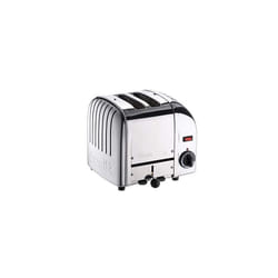 Dualit Classic 2 Slice Vario Toaster - Stainless Steel, Hand Built in the UK - Replaceable ProHeat Elements - Heat Two or Four Slots, Defrost Bre