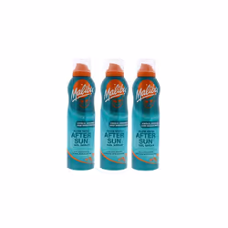 3 x Malibu Continuous Spray Aloe Vera Aftersun Gel Spray 175ml