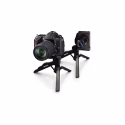 2 in 1 Pistol Grip Stabilizer and Mini Lightweight Table Top Stand Tripod for Digital Camera DSLR Video Camera Camcorder