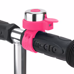 Scooters | Bike/Scooter Plain Handlebar Bell | Kids Bike Accessories | Loud | Waterproof | Boys & Girls | Pink